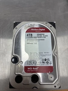 For Parts Western Digital WD40EFRX WD Red NAS Hard Drive - Hard drive-4 TB - Picture 1 of 3