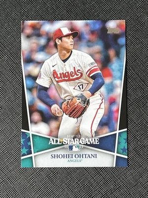 2023 Topps All Star Game Shohei Ohtani #50 Black Parallel/399. - Image 1 of 4
