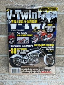 2005 June V-Twin Motorcycle Magazine Paul Teutul NEW - Imagen 1 de 5