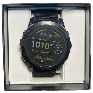 Garmin Enduro 2 Ultraperformance Multisport GPS Watch, Sapphire Solar New OB - Picture 1 of 4