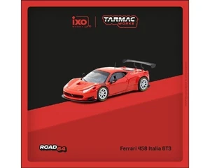 Tarmac Works 1:64 Ferrari 458 Italia GT3 – Red – Road64-ixo Models - Picture 1 of 3