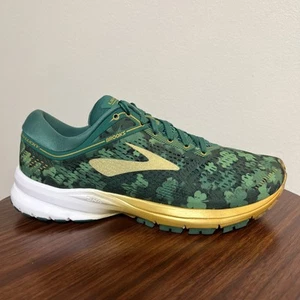 Brooks Launch 5 Run Lucky Running Shoes Shamrock Green 1202661B309 Womens Size 9 - Picture 1 of 16