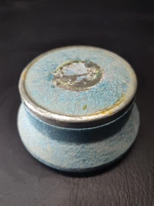 VINTAGE Lador Swiss Music Powder Puff Box &  Puff - Works  - Picture 1 of 13
