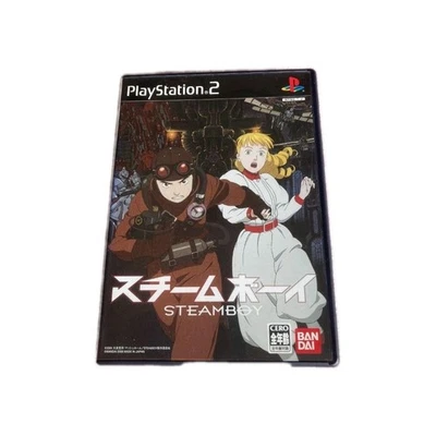 Steamboy Sony PlayStation 2 Bandai 2005 Fighting Adventure VG Japanese New  - Image 1 of 4