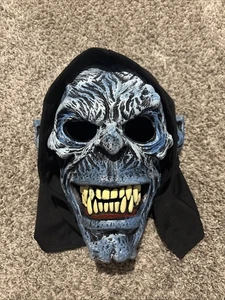 California Costume AniMotion Night Stalker Mask Halloween Moving Mouth Adult - Picture 1 of 4