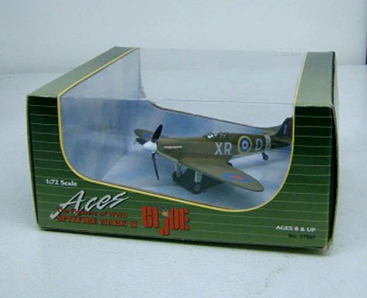 Hasbro GI Joe Aces 1/72 scale Fighters of WWII Spitfire Mark II Diecast Airplane - Image 1 of 1