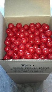 24 WIFFLE® Golf Balls Plastic Practice Poly Golf Balls Red - Picture 1 of 3