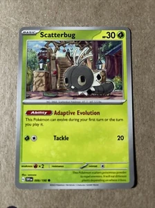 Scatterbug 008/198 Sv01: Scarlet & Violet Base Set Regular - Picture 1 of 3