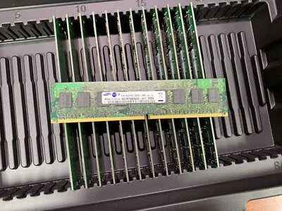 1GB Samsung M378T2863QZS-CF7 PC2-6400 DDR2 Desktop RAM Memory 240 Pin 1R x 8 2 - Image 1 of 3
