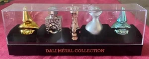 Vintage Perfume Miniatures set: Dali Metal Collection, Salvador Dali France - Picture 1 of 3