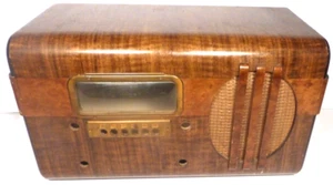 vintage SPARTON 5218 SELECTRONE:  WOOD SHELL w/ 2 FACEPLATES - Picture 1 of 8