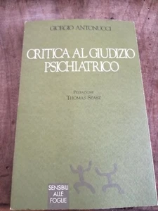 Giorgio Antonucci CRITICA AL GIUDIZIO PSICHIATRICO Sensibili alle foglie 1993 - Imagen 1 de 1