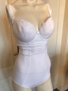 GORTEKS, Body, weiß Bügel, D 75F, Spitze, NEU! - Bild 1 von 11