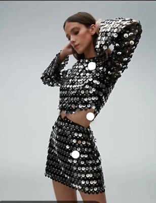 NUEVO CON ETIQUETAS POR ILKYAZ ÖZEL~EDIE IN DIAMOND 💎 POLVO~Los recién llegados talla 8 o 40 euros Foto 1 de 4