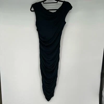 Bailey 44 Anthropologie Apogeo Column Dress Women's Size XS Moss Green Ruched - Image 1 of 4