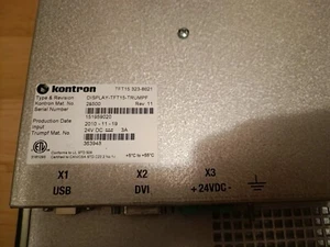 2x Kontron Touch Panel 150 Eco 18258 - Bild 1 von 6