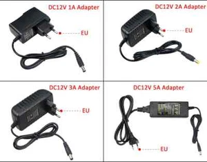Transformador de fuente de alimentación para tiras de luz LED AC110-220V a 12V 1A 2A 3A alimentación - Imagen 1 de 14