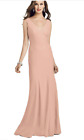 Dessy Collection 3060 Sleeveless Seamed Trumpet Porcelain Pink Y520 Dress Gown 4