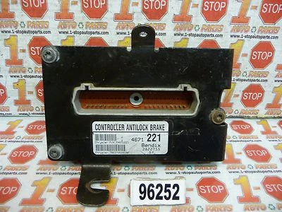 1995 95 1996 96 1997 97 Dodge Stratus antibloqueo freno abs módulo 4671221 OEM Foto 1 de 4
