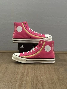 A06011C - Size 7Y Girls Converse Chuck Taylor’s Canvas Pink - Picture 1 of 5