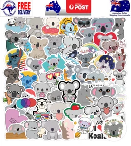 50pcs Koala Sticker Vinyl Decal Stickers for car Laptop Bottle Luggae phone - Picture 1 of 12