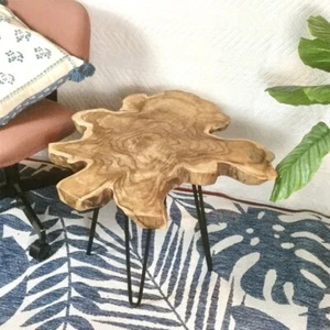 Handmade Furniture And Rustic Live Edge Teak Roots Coffee Table Home Decor Gift - Picture 1 of 6