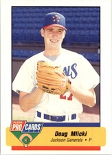 1994 Jackson Generals Fleer/ProCards #216 Doug Mlicki