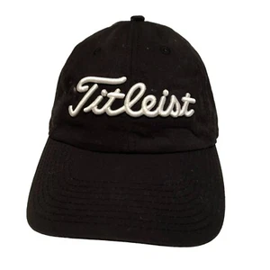 CAPPELLO TITLEIST GOLF NERO NUOVO REGOLABILE TCA COTONE RICAMATO UOMO - Foto 1 di 4