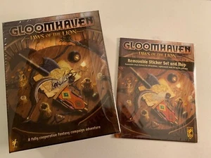 Rare- Signed - Gloomhaven: Jaws of the lion - Collectible - brand new w/stickers - Picture 1 of 3