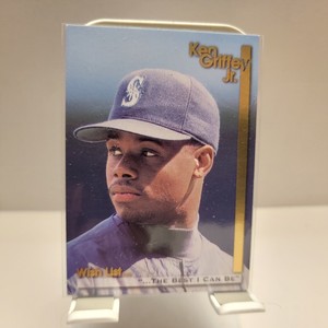 1995 Megacards Griffey Jr. Wish List Wishes: To Make The Majors #5