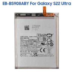 Batteria telefono originale EB-BS908ABY per Samsung Galaxy S22 Ultra 5G 5000mAh - Foto 1 di 3