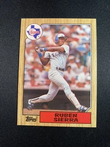 1987 Topps Ruben Sierra #261 Rookie RC Texas Rangers Qty - Picture 1 of 1