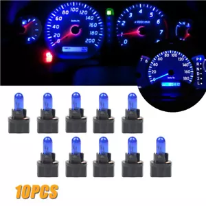 10 piezas Azul T5 SMD Coche LED Tablero Instrumento Interior Luces Bombilla Accesorios - Imagen 1 de 6