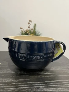 LE CREUSET Tinte blau Marke Mischkrug 2L neu mit Etikett Original Le Creuset NEU - Bild 1 von 5