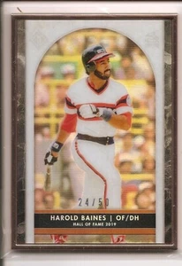 2020 Topps Transzendent HOF Hall of Fame Harold Baines Karte/50 weiße Sox - Bild 1 von 2