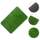  Front Door Mat Green Artificial Grass Nonslip Rug for Dogs Fake Lawn Floor