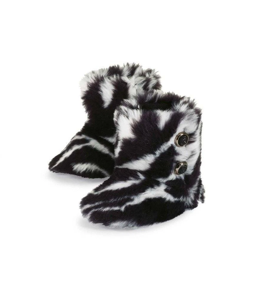 Botas Mud Pie Wild Niño Cebra Piel Sintética 6-12 Meses Foto 1 de 1