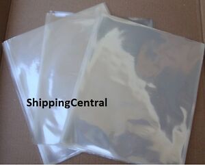 Clear Heat Shrink Wrap Flat Bags PVC Film Gifts Bottles Candles 12x16 USA 