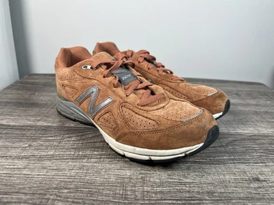 New Balance 990v4 Naranja Gris KJ990OOG Talla 7 M Gamuza Correr Clásico Foto 1 de 4