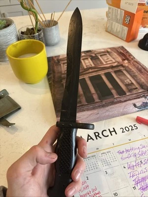 Cuchillo de Combate Español M1964 Bayoneta y Vaina Cetme Bolo Modelo Toledo Foto 1 de 4