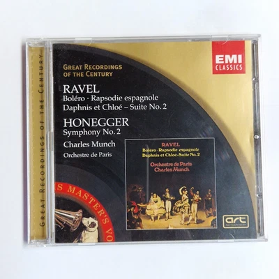 Ravel Honegger Orchestre de Paris Charles Munch Bolero Rhapsodie CD EMI - Bild 1 von 3
