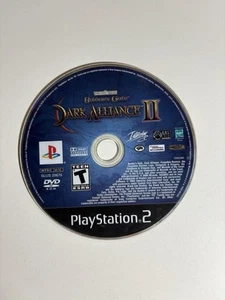 Baldur's Gate Dark Alliance II (Sony PS2, 2004) Loose Game Disc Only Tested - Picture 1 of 2
