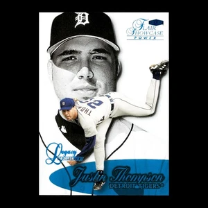 Justin Thompson 1999 Flair Showcase Legacy Collection Row 3 /99 Detroit Tigers - Picture 1 of 2