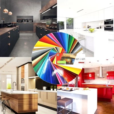 Plotterfolie auch als Möbelfolie glänzend Glanz Klebefolie Küchenfolie - Bild 1 von 4