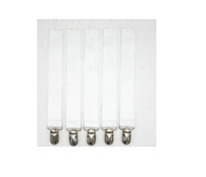 6 Baby Pacifier Leash Clips Sublimation Blanks #X1039 - Picture 1 of 1