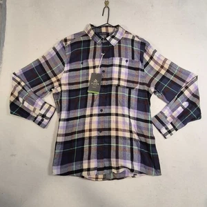 Camisa Diseño Alpino Para Hombres L King Invierno Cuadros Actualizada Franela Cepillada Abotonada - Imagen 1 de 10