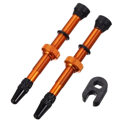  Valvola Senza Camera D'aria Tubeless Per Bici Gambo Della Dei Pneumatici - Immagine 1 di 4