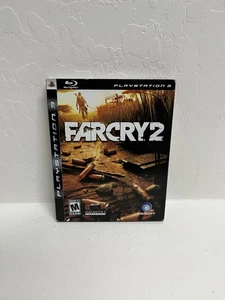 Far Cry 2 Sony PS3 GameStop PreOrder Edition CIB Slipcover Manual Map & Missions - Picture 1 of 11
