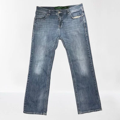 Rock&Roll Cowboy Jeans PistolStraight Regular StraightLeg Men’s 36x32 Blue Denim - Image 1 of 4