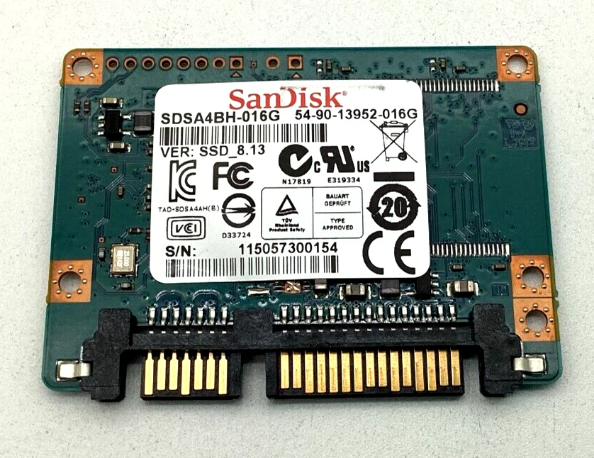 SanDisk 16GB 2.5" SATA SSD Boot Drive SDSA4BH-016G - Image 1 of 1